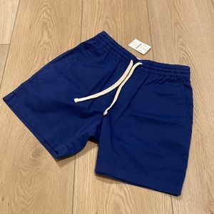 J. Crew - 6" lightweight stretch dock short, blue